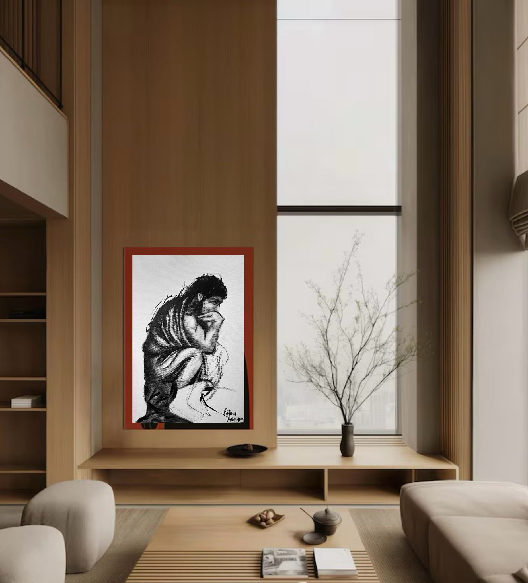 Weight Of Thoughts — wall view